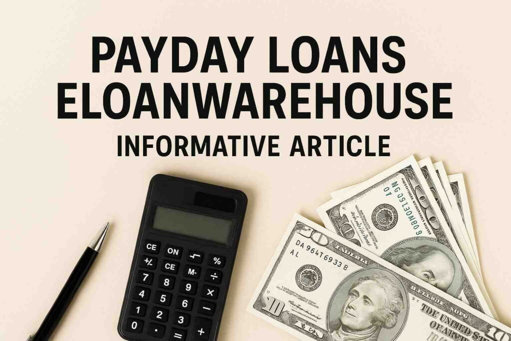 Payday Loans Eloanwarehouse